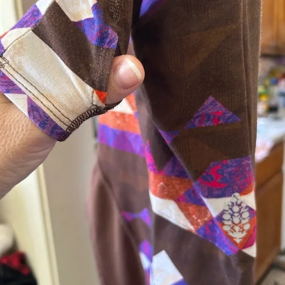 NWT FP Movement by Free People Hot Shot Long Sleeve Printed Onesie Small - Picture 10 of 13